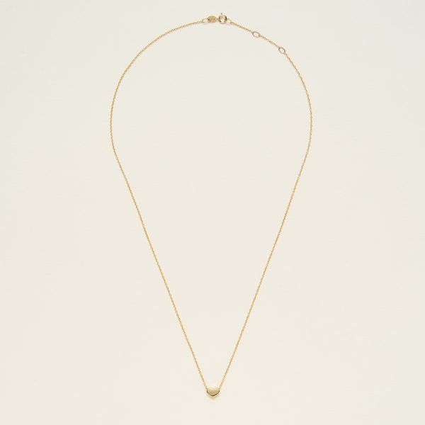 Colier din aur galben 14K Beloved - imagine 2