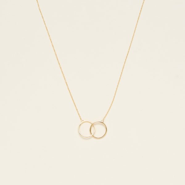 Colier din aur galben 14K Forever More